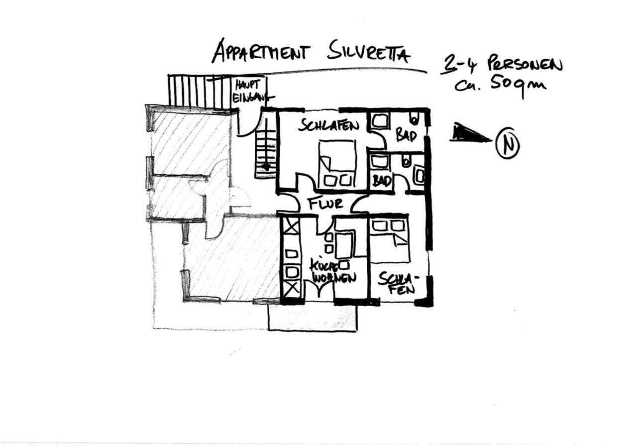 Haus Galgenul Apartamento Sankt Gallenkirch Exterior foto